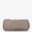 Chanel Taupe/Grey Nubuck Ultimate Stitch Accordion Flap Bag