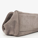 Chanel Taupe/Grey Nubuck Ultimate Stitch Accordion Flap Bag