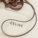 Celine Classic Panier Triomphe Neutral/Brown Raffia Basket Bag