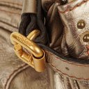 Chloe Paddington Bronze Metallic Leather Bag