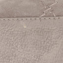 Chanel Taupe/Grey Nubuck Ultimate Stitch Accordion Flap Bag