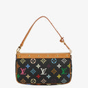 Louis Vuitton Takashi Murakami Pochette Accessoire Multicolor Clutch Handbag