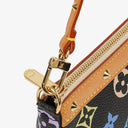 Louis Vuitton Takashi Murakami Pochette Accessoire Multicolor Clutch Handbag