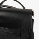 Hermes Herbag Noir Canvas Vache Hunter MM 2 In 1 Bag