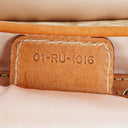 Christian Dior Tan Coated Romantique Trotter Monogram Bag