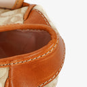 Christian Dior Tan Coated Romantique Trotter Monogram Bag