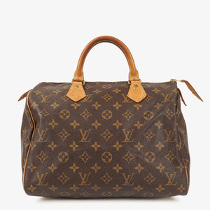 Louis Vuitton Speedy 30 Monogram Canvas Handbag
