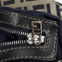 Fendi Zuccino Navy/Grey Handbag