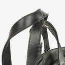 Prada Black Saffiano-Trimmed Tessuto Garment Bag