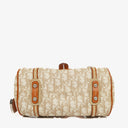 Christian Dior Tan Coated Romantique Trotter Monogram Bag