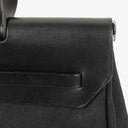 Hermes Herbag Noir Canvas Vache Hunter MM 2 In 1 Bag