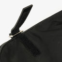 Prada Black Saffiano-Trimmed Tessuto Garment Bag