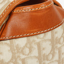 Christian Dior Tan Coated Romantique Trotter Monogram Bag