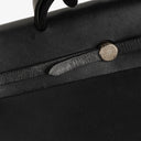 Hermes Herbag Noir Canvas Vache Hunter MM 2 In 1 Bag