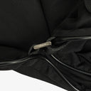 Prada Black Saffiano-Trimmed Tessuto Garment Bag