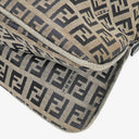 Fendi Zuccino Navy/Grey Handbag