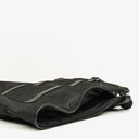 Prada Black Saffiano-Trimmed Tessuto Garment Bag
