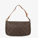 Louis Vuitton Pochette Accessoires Monogram Canvas Clutch Handbag