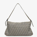Fendi Zuccino Navy/Grey Handbag