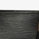 Louis Vuitton Black EPI Leather Sac Triangle Bag