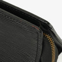 Louis Vuitton Black EPI Leather Sac Triangle Bag