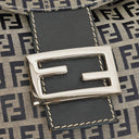 Fendi Zuccino Navy/Grey Handbag