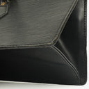 Louis Vuitton Black EPI Leather Sac Triangle Bag
