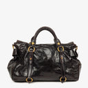 Miu Miu Vitello Bow Satchel Bag