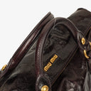 Miu Miu Vitello Bow Satchel Bag