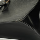 Louis Vuitton Black EPI Leather Sac Triangle Bag