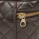 Chanel Brown Leather Vanity Case
