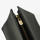Louis Vuitton Black EPI Leather Sac Triangle Bag