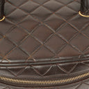 Chanel Brown Leather Vanity Case