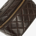 Chanel Brown Leather Vanity Case