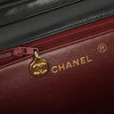 Chanel Medium Classic Single Flap Bag Black Quilted Lambskin With 24K Gold-Plated Hardware