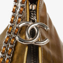 Chanel Small Bonbons Wristlet Yellow Patent Bag