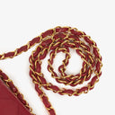 Chanel Small Classic Double Flap Bag Red Quilted Lambskin With 24K Gold-Plated Hardware