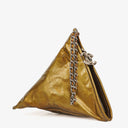 Chanel Small Bonbons Wristlet Yellow Patent Bag