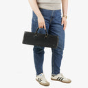 Louis Vuitton Black EPI Leather Sac Triangle Bag
