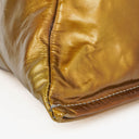 Chanel Small Bonbons Wristlet Yellow Patent Bag