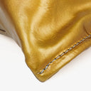Chanel Small Bonbons Wristlet Yellow Patent Bag