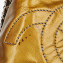 Chanel Small Bonbons Wristlet Yellow Patent Bag