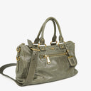Prada Vitello Shine Argilla Bag