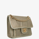 Chanel Metallic Small Up In The Air Flap Bag