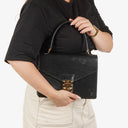Louis Vuitton Concorde Black EPI Leather Bag