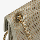 Chanel Metallic Small Up In The Air Flap Bag