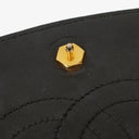 Chanel Small Half-Moon Flap Bag Black Quilted Lambskin&nbsp;