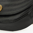 Chanel Small Half-Moon Flap Bag Black Quilted Lambskin&nbsp;