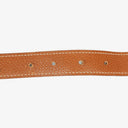 Hermes 24mm Box Togo Svart Guld H Bälte 