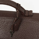 Bottega Veneta Grained Leather Briefcase Bag